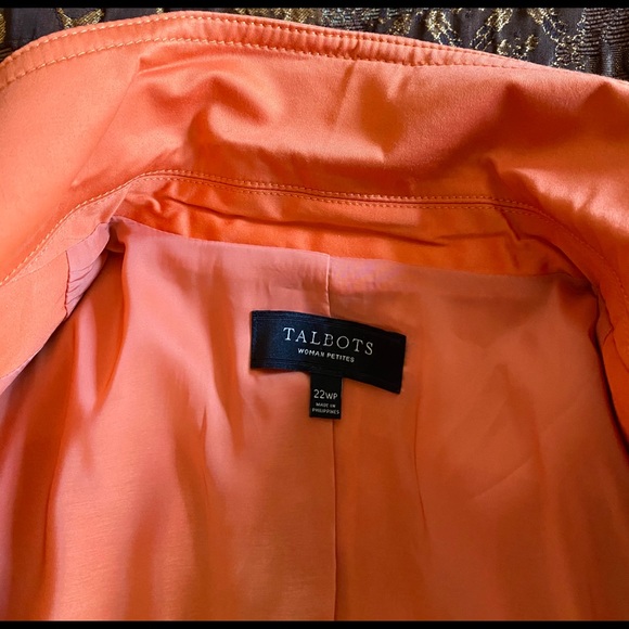 Talbots 2-button front jacket fully lined - Picture 3 of 7